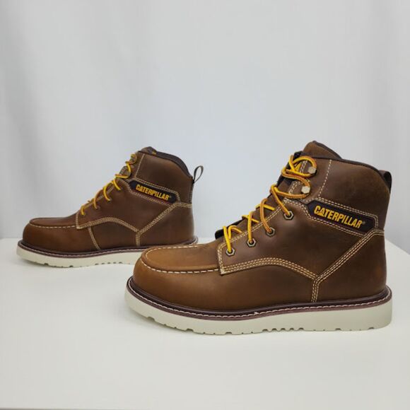 Caterpillar Men\'s Reclaimer Wedge Steel Toe Work Boots Size 10 NWT NIB main image 9